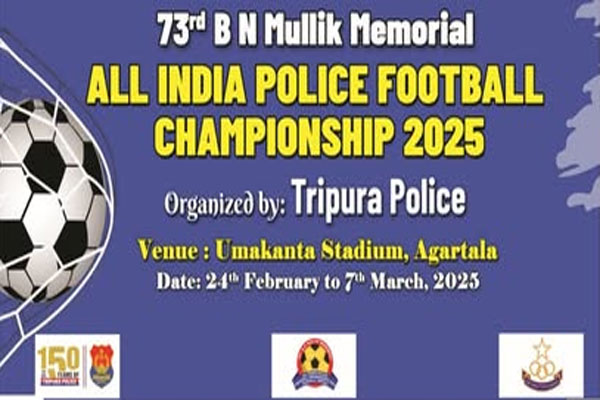 73rd BN Mullick All India Police Football in Tripura